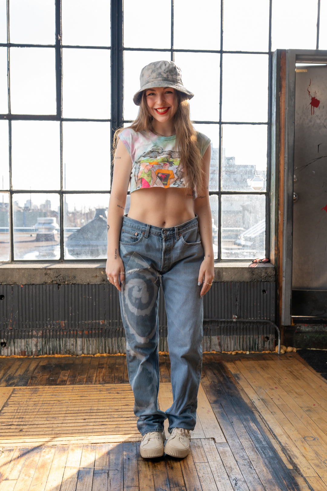 PATCH'D UP LEVIS