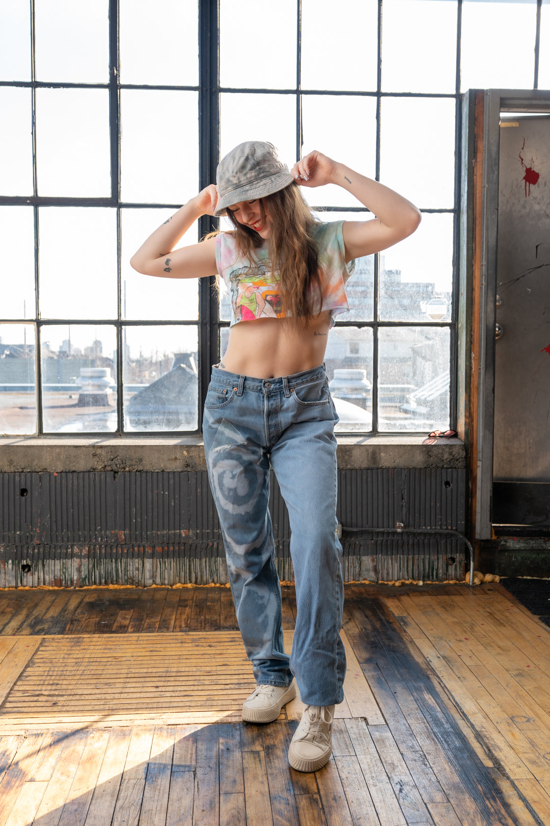 PATCH'D UP LEVIS