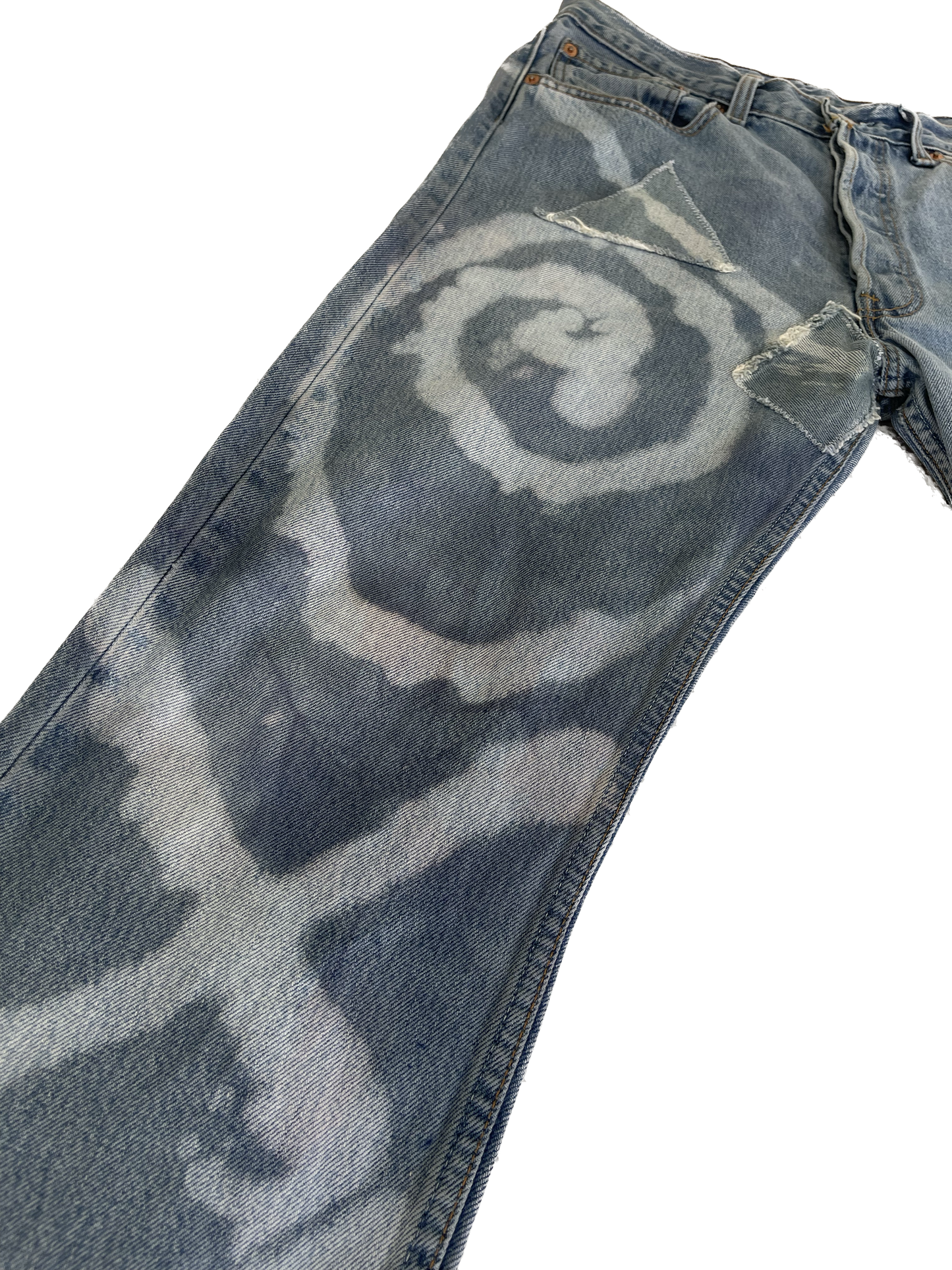PATCH'D UP LEVIS